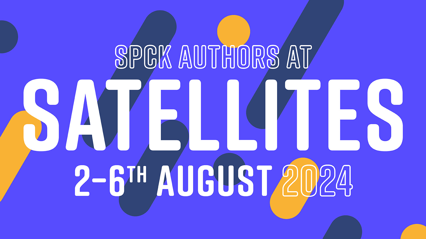 SPCK Authors Speaking at Satellites 2024
