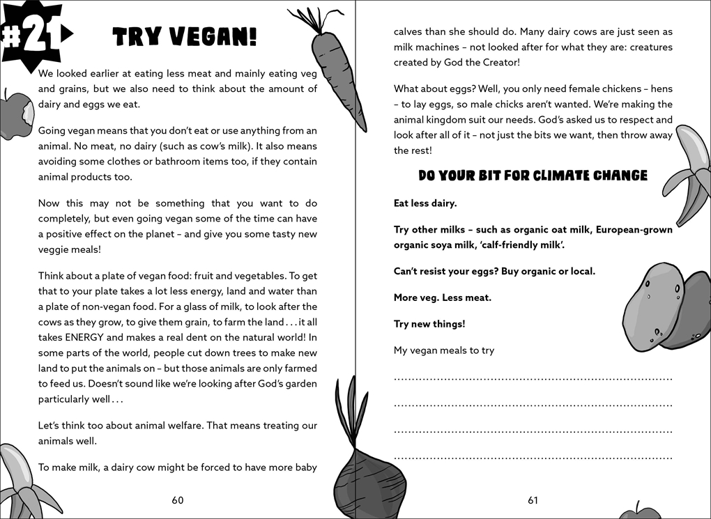 Try vegan