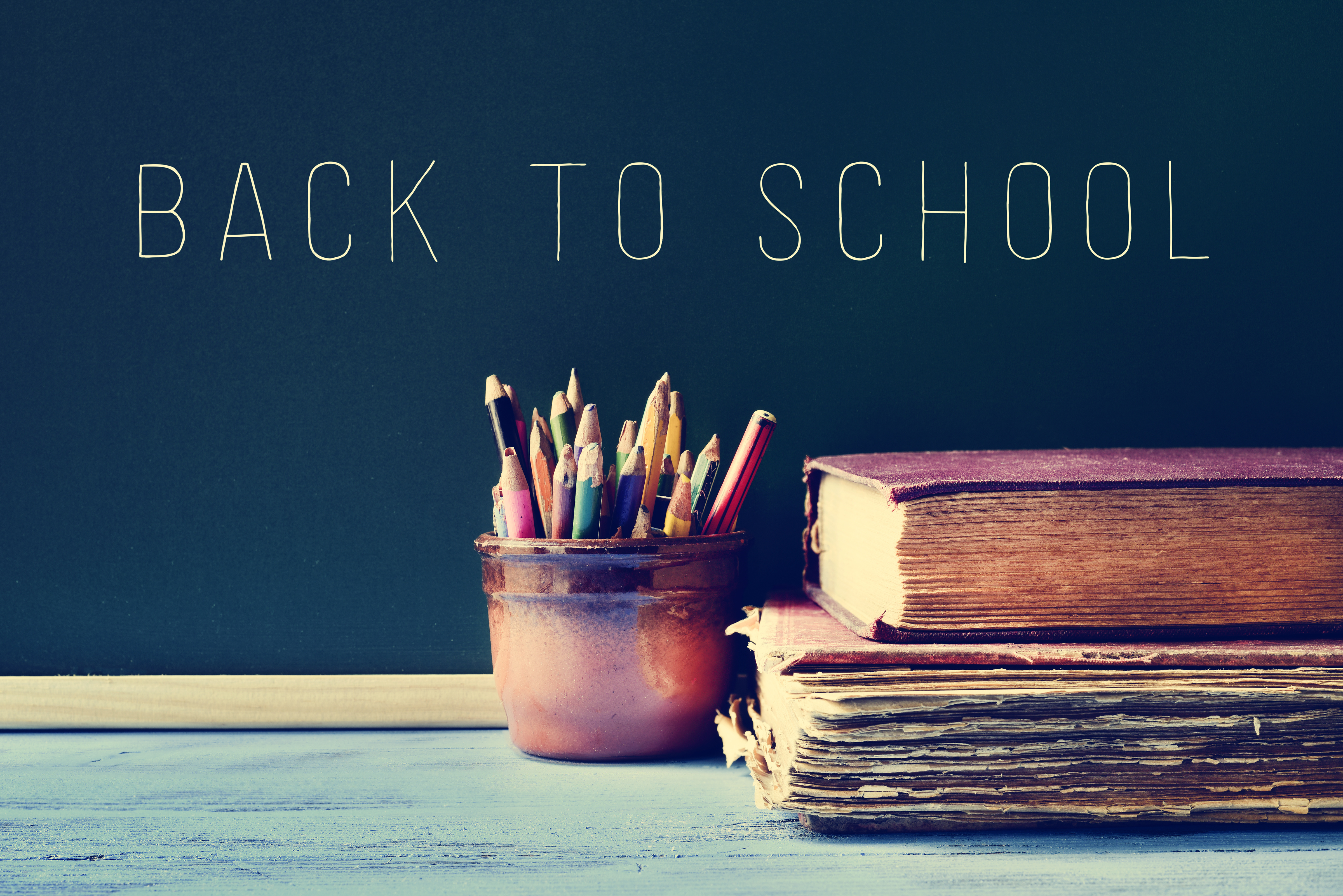 First day back, so teacher training. 