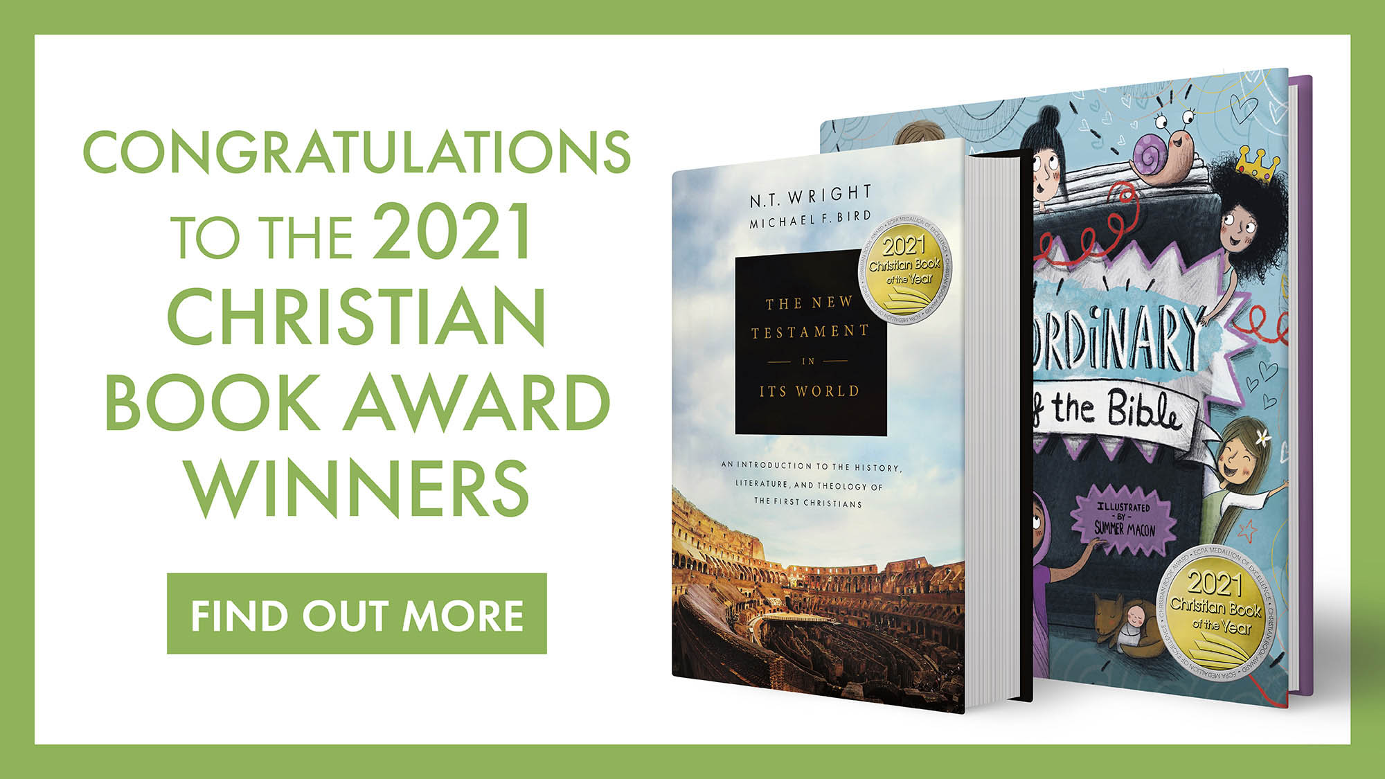 Congratulations to the 2021 Christian Book Award Winners