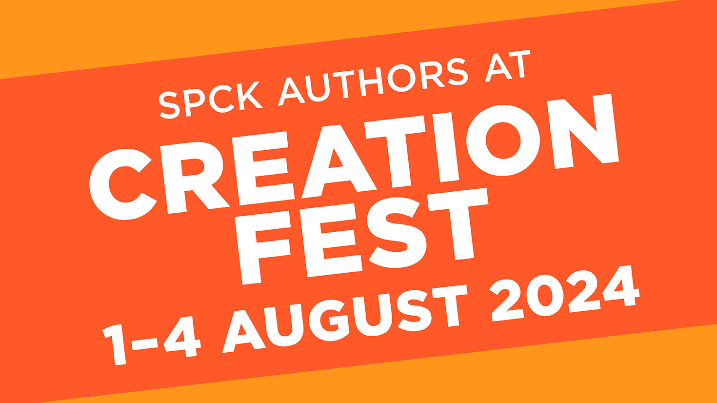 SPCK Authors Speaking at Creation Fest 2024! 