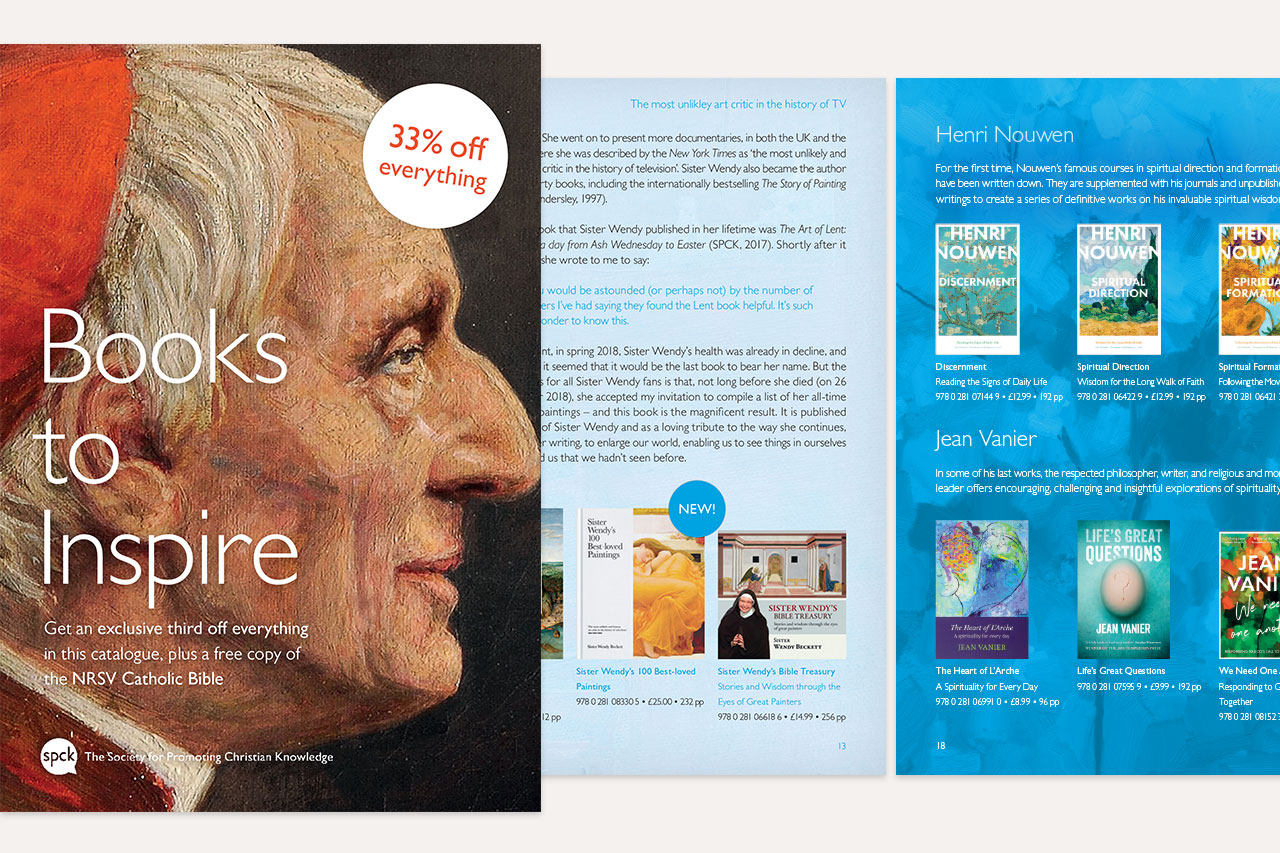 Our first Catholic catalogue!