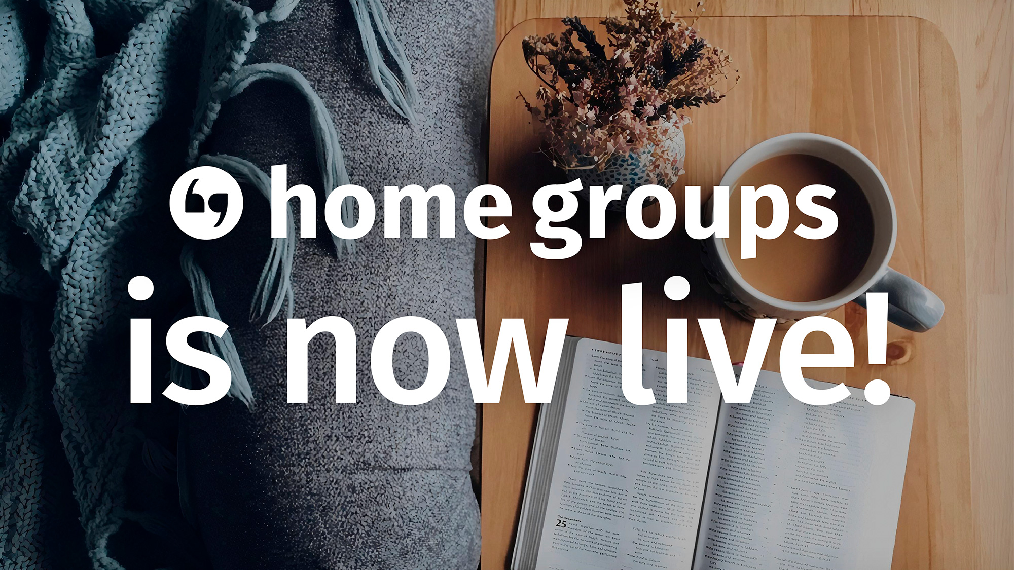 Celebrating the launch of homegroups.org.uk